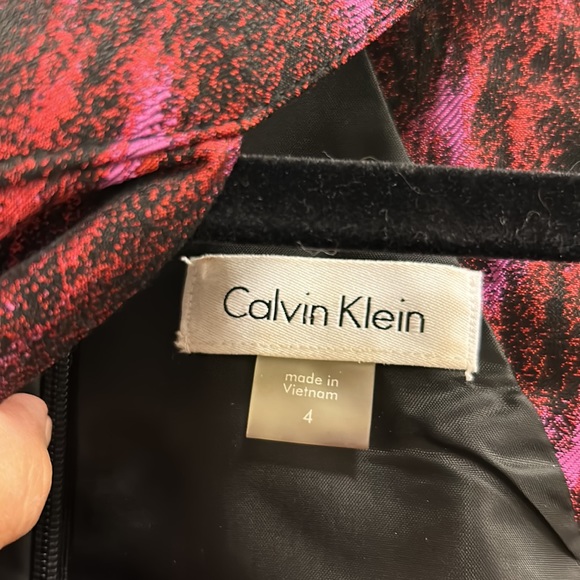 Calvin Klein Fit & Flare Dress - Picture 2 of 3